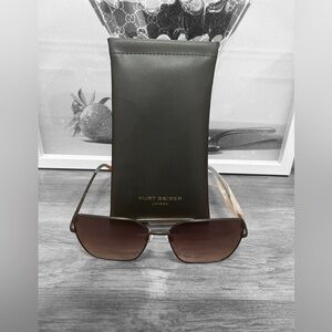 Kurt Geiger Brown Gradient Sunglasses